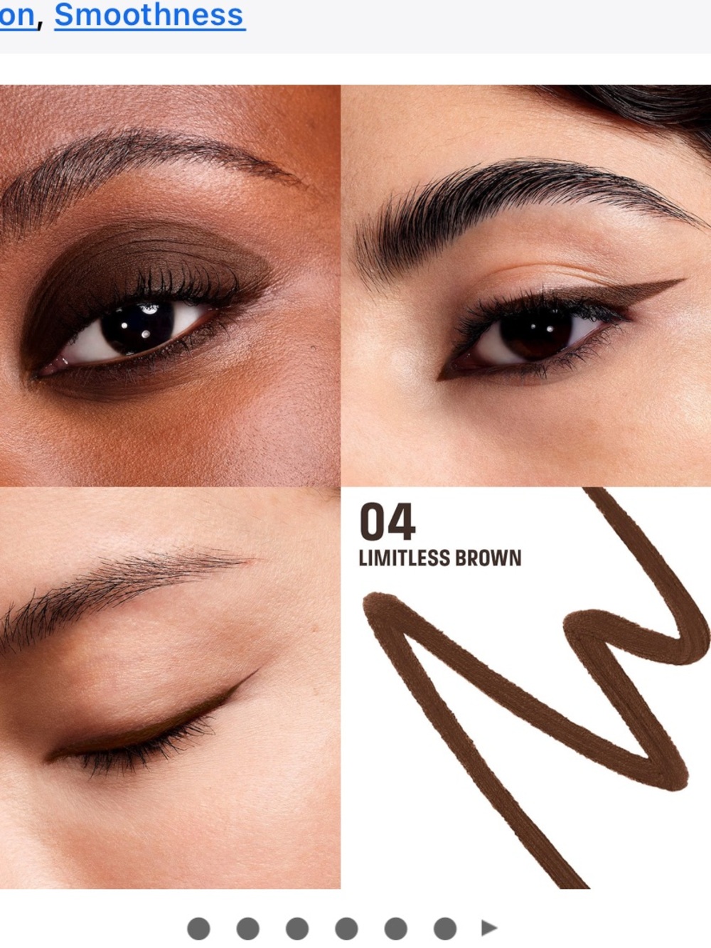 Makeup forever Limitless Brown Eyeliner Pencil - Shade 04 Limitless Brown